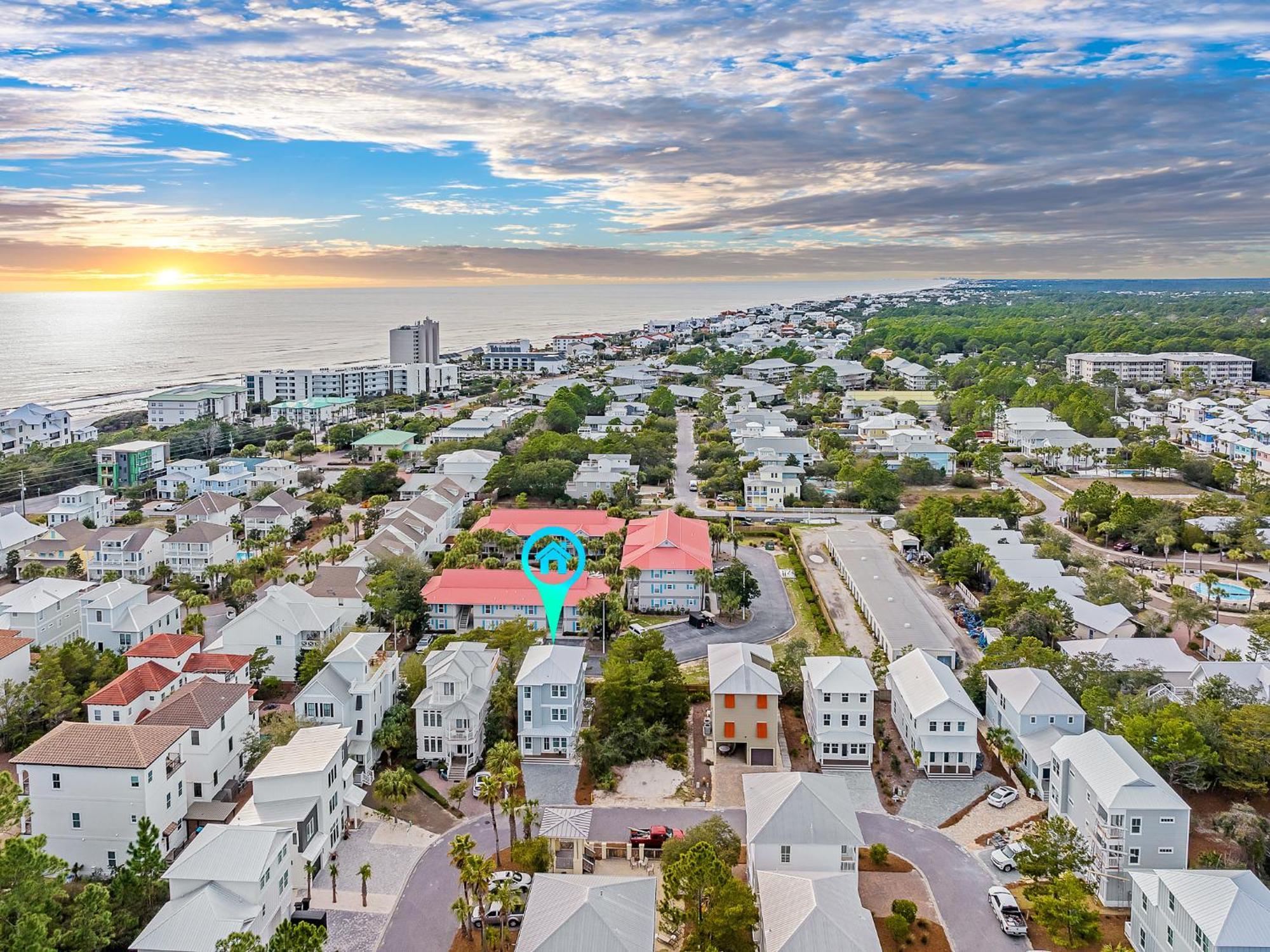 Shellabrate Good Times A Brand New Home For 2024 Only 3 Blocks To The Beach With Community Pool サンタ・ローザ・ビーチ エクステリア 写真