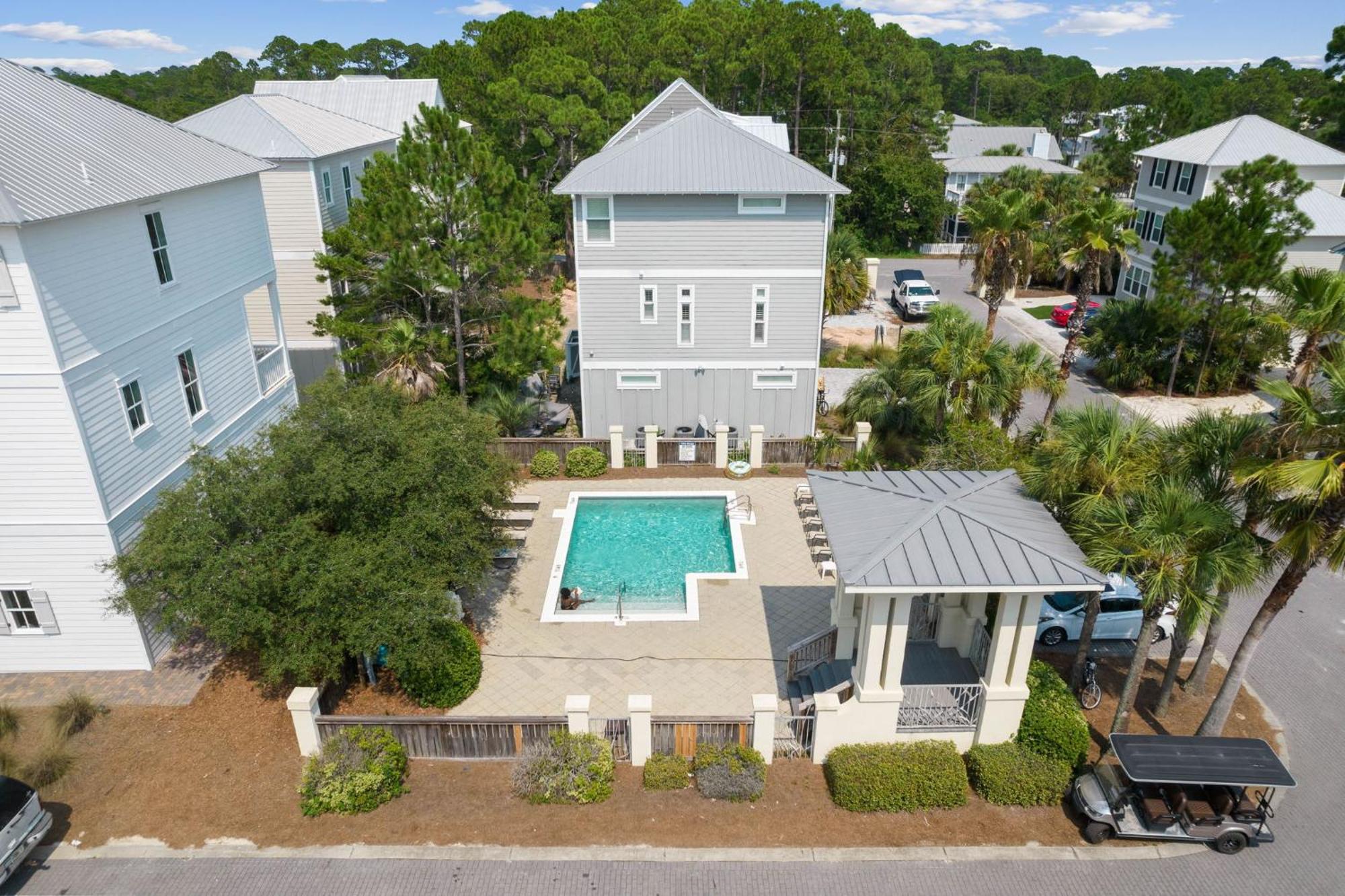 Shellabrate Good Times A Brand New Home For 2024 Only 3 Blocks To The Beach With Community Pool サンタ・ローザ・ビーチ エクステリア 写真